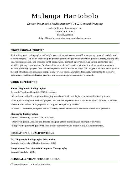 RSZ CV Builder | RSZ
