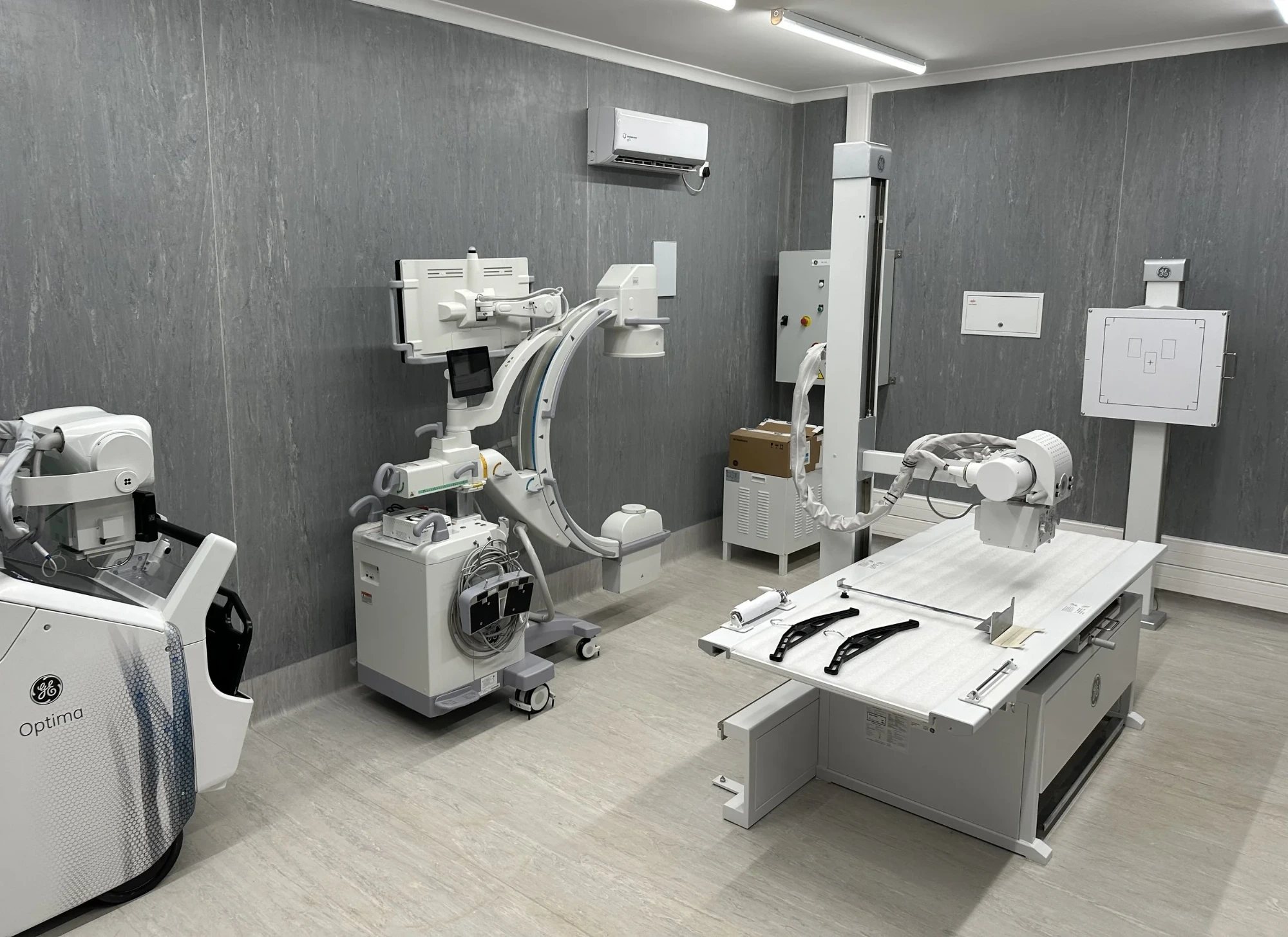 Digital X-ray and C-arm room