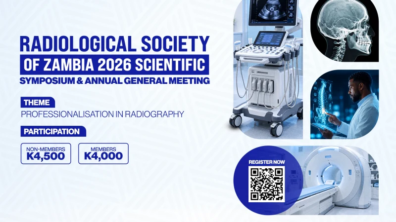 Radiological Society of Zambia Announces 2026 Scientific Symposium and Annual General Meeting
